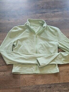 Golden Brand Light Mint Zip Jacket